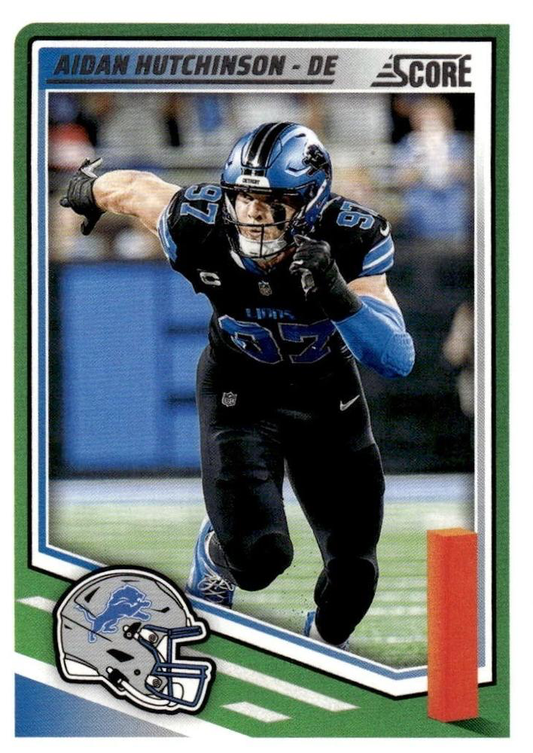 2025 Panini Score Aidan Hutchinson #41 Detroit Lions