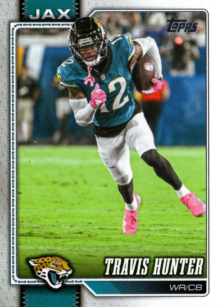 2026 Topps Flagship Travis Hunter #90 Jacksonville Jaguars