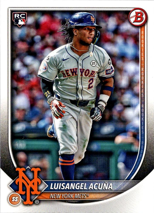 2025 Topps Bowman Luisangel Acuña RC New York Mets #83