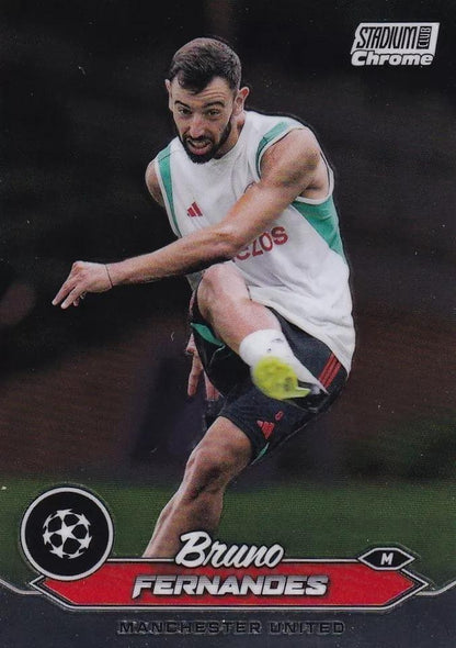 2023 Topps Stadium Club Chrome UCC Bruno Fernandes #63 Manchester United