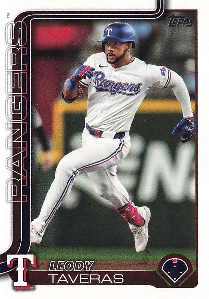 2025 Topps Series 1 Leody Taveras Texas Rangers #50
