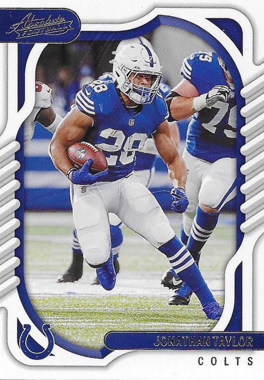 2022 Panini Absolute Jonathan Taylor #32 Indianapolis Colts