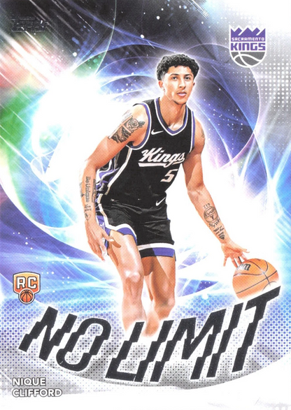 2025 Topps NBA No Limit Nique Clifford NL-24 Sacramento Kings
