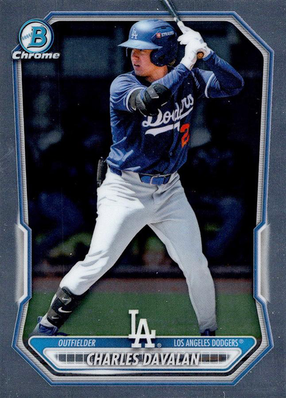 2026 Topps Bowman Chrome Prospects Charles Davalan #BP-73 Los Angeles Dodgers