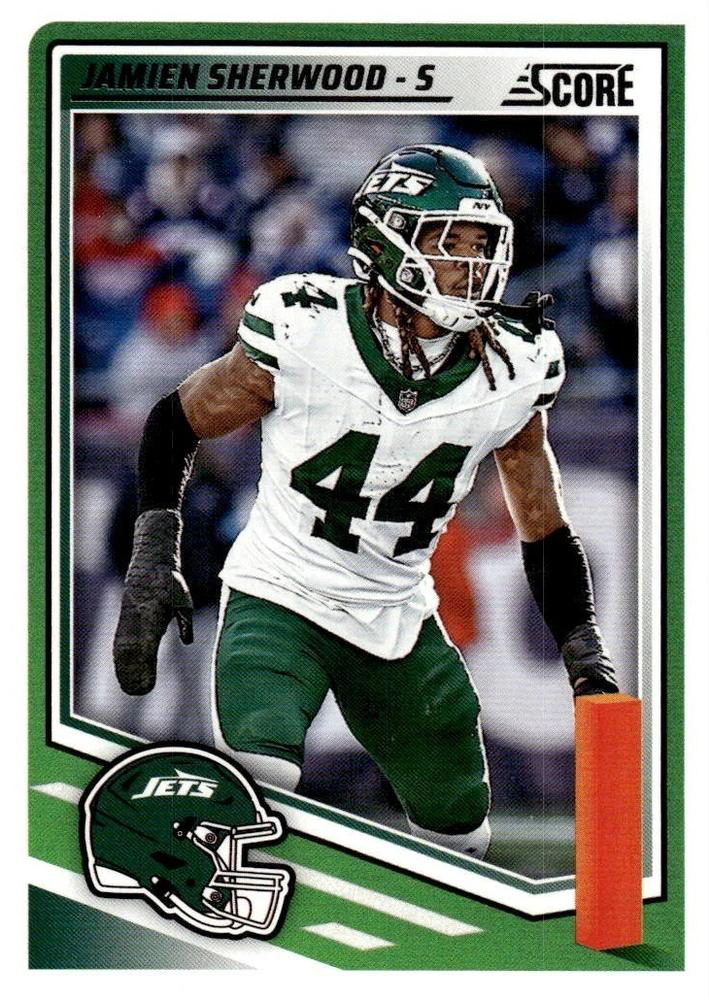2025 Panini Score Jamien Sherwood #144 New York Jets