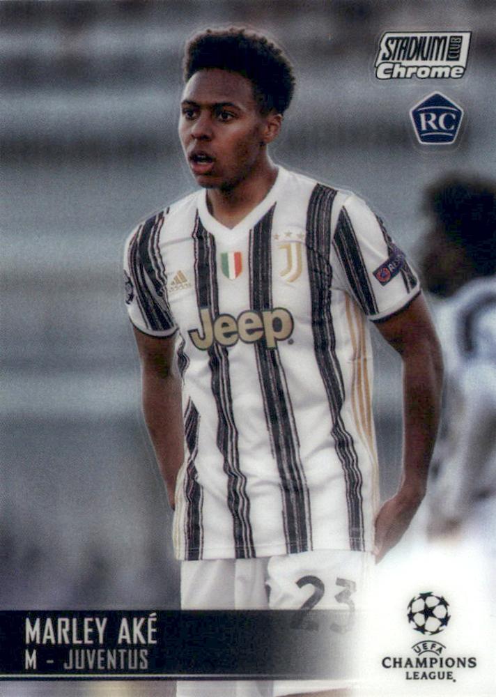 2020 Topps Stadium Club Chrome UCC RC Marley Aké #56 Juventus