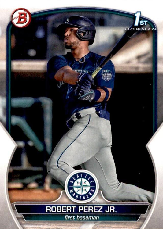 2023 Topps Bowman Paper Prospects Robert Perez Jr. 1st Seattle Mariners #BP-124