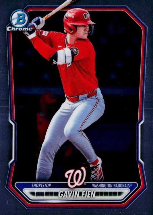 2026 Topps Bowman Chrome Gavin Fien #BCP-215 Washington Nationals