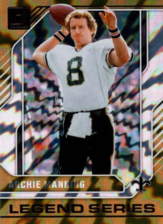 2024 Panini Donruss Legend Series Archie Manning #15 New Orleans Saints