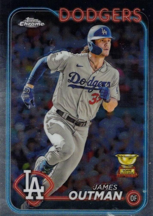 2024 Topps Chrome James Outman ASR Los Angeles Dodgers #68