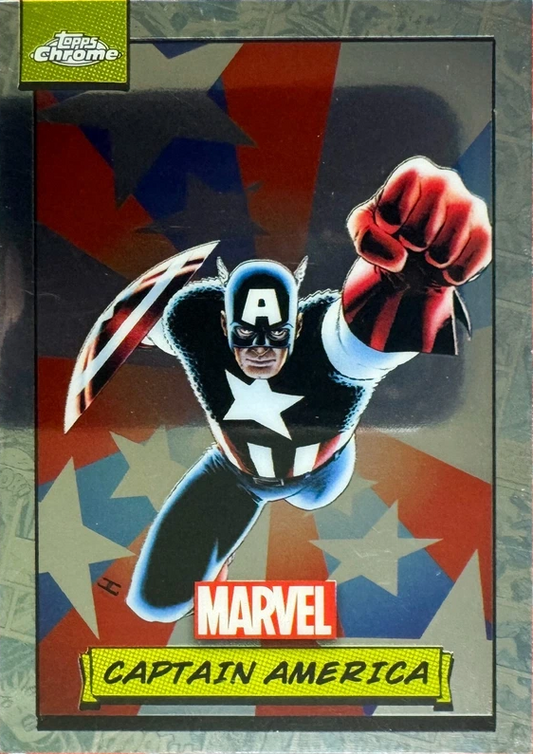 2024 Topps Chrome Marvel Captain America #92