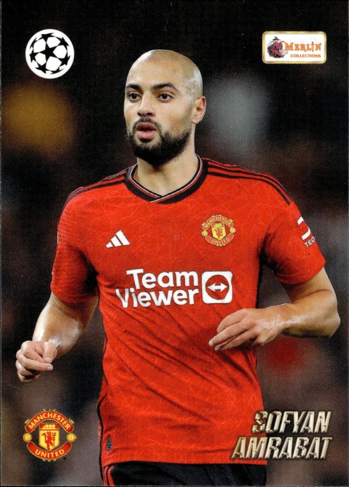 2023 Topps Merlin Heritage UCC Sofyan Amrabat #32 Manchester United