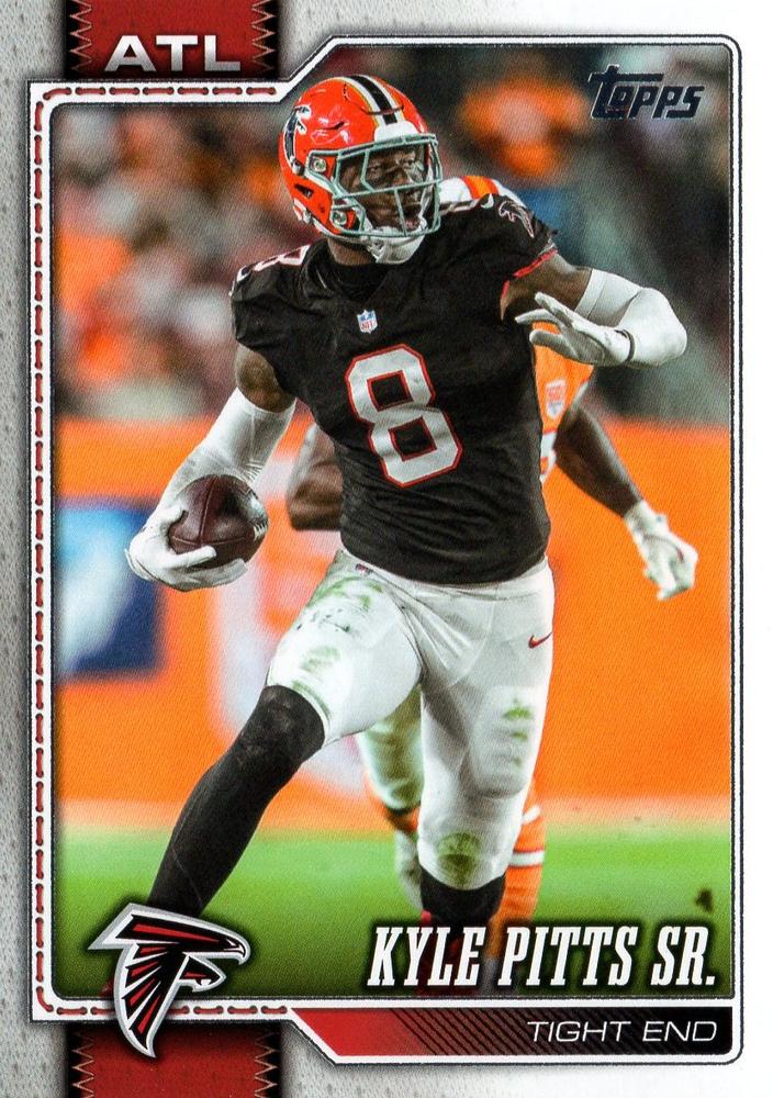 2026 Topps Flagship Kyle Pitts #10 Atlanta Falcons