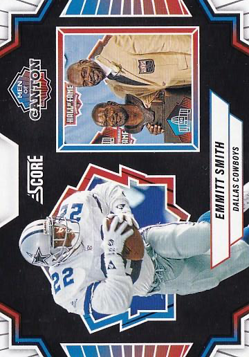 2025 Panini Score Men of Canton Emmitt Smith #2 Dallas Cowboys