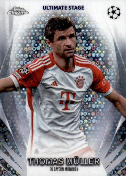 2023 Topps UCC Ultimate Stage Chrome Thomas Müller USC-20 FC Bayern Munchen