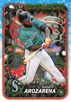 2024 Topps Holiday Randy Arozarena Seattle Mariners #H138