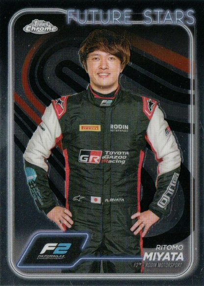 2024 Topps Chrome Formula 1 Ritomo Miyata F2D #26 Rodin Motorsport