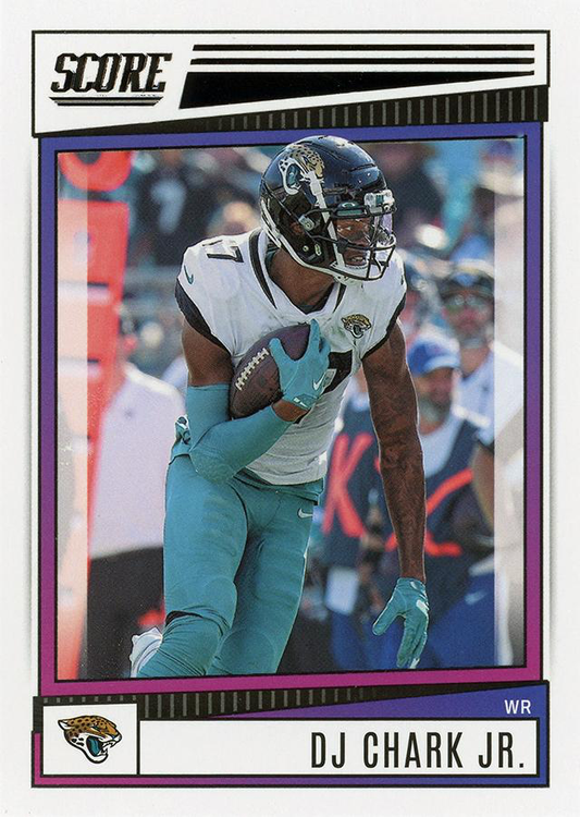 2022 Panini Score DJ Chark Jr. Jacksonville Jaguars #18