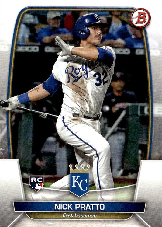 2023 Topps Bowman Nick Pratto RC Kansas City Royals #8