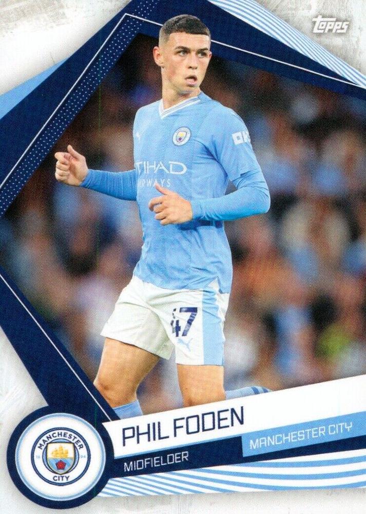 2023 Topps Manchester City Fan Set Phil Foden #MAN-15