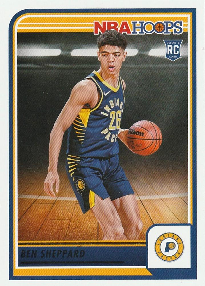 2023 Panini Hoops Ben Sheppard RC #261 Indiana Pacers