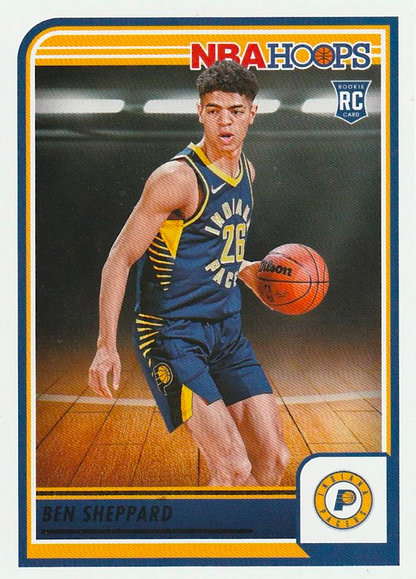 2023 Panini Hoops Ben Sheppard RC #261 Indiana Pacers