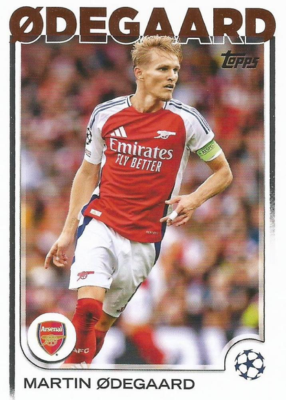 2024 Topps UCC Martin Ødegaard #62 Arsenal FC