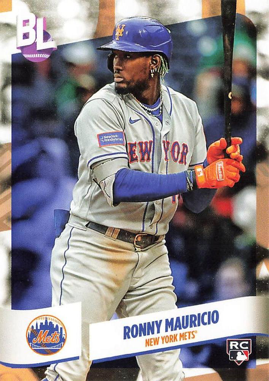 2024 Topps Big League Common Ronny Mauricio RC New York Mets #123