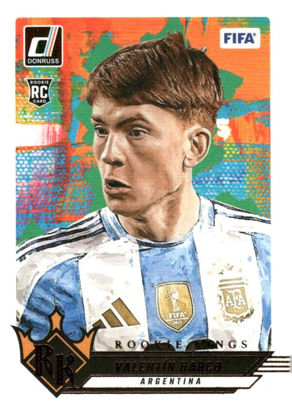 2024 Panini Donruss Rookie Kings Valentin Barco #8 Argentina
