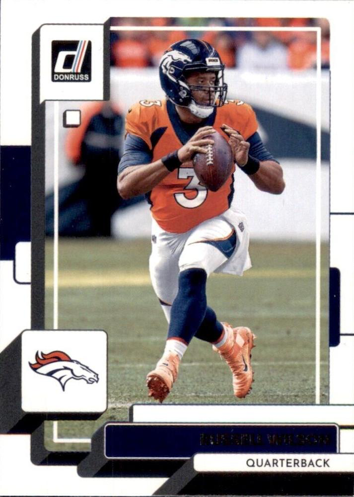 2022 Panini Donruss Russell Wilson #32 Denver Broncos