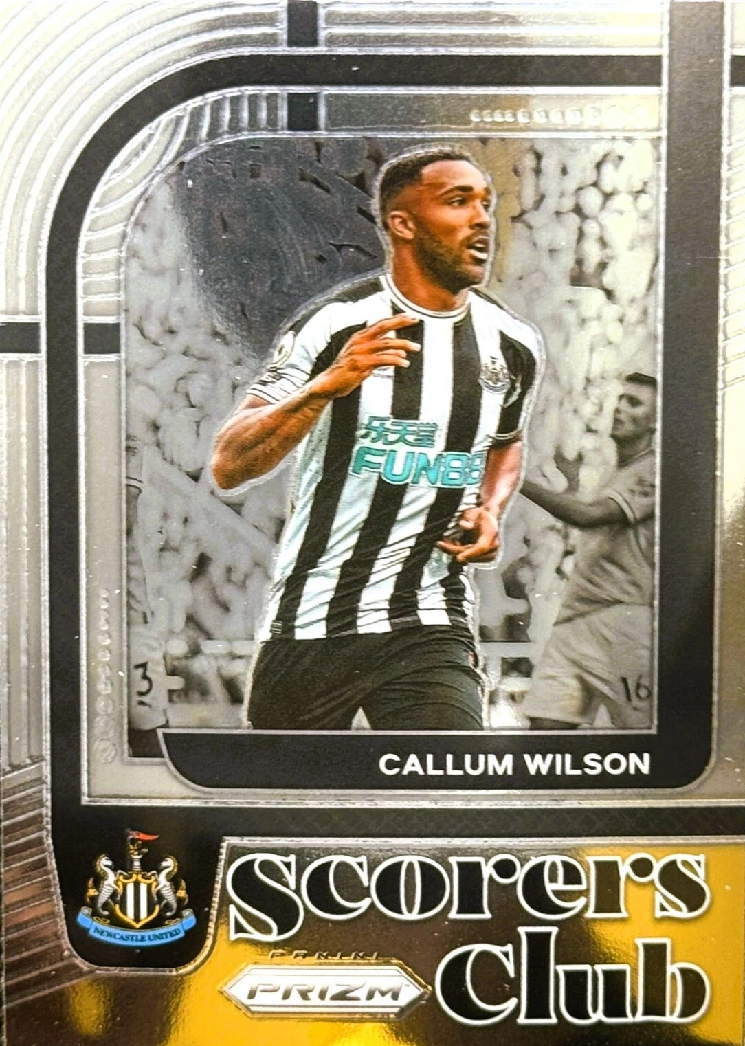 2022 Panini Prizm Premier League Callum Wilson Scorers Club #12 Newcastle United