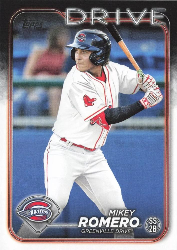 2024 Topps Pro Debut Mikey Romero #PD-44 Greenville Drive