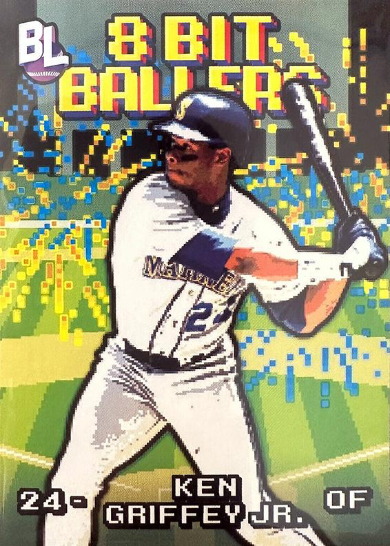 2023 Topps Big League 8 Bit Ballers Ken Griffey Jr. #8B-20 Seattle Mariners