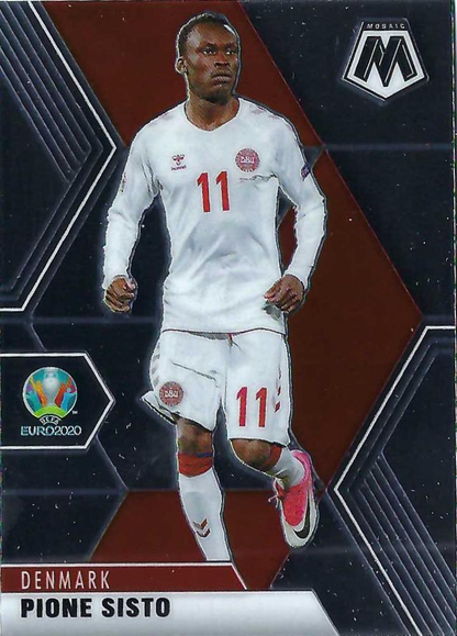 2021 Panini Mosaic UEFA EURO 2020 Pione Sisto #33 Danemark
