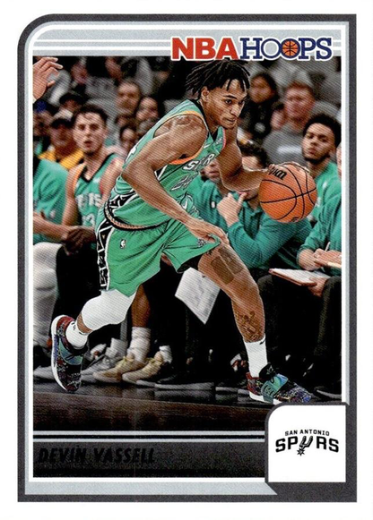 2023 Panini Hoops Devin Vassell #177 San Antonio Spurs