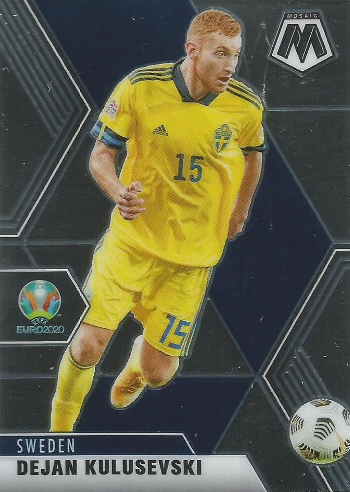 2021 Panini Mosaic UEFA EURO 2020 Dejan Kulusevski #177 Suède