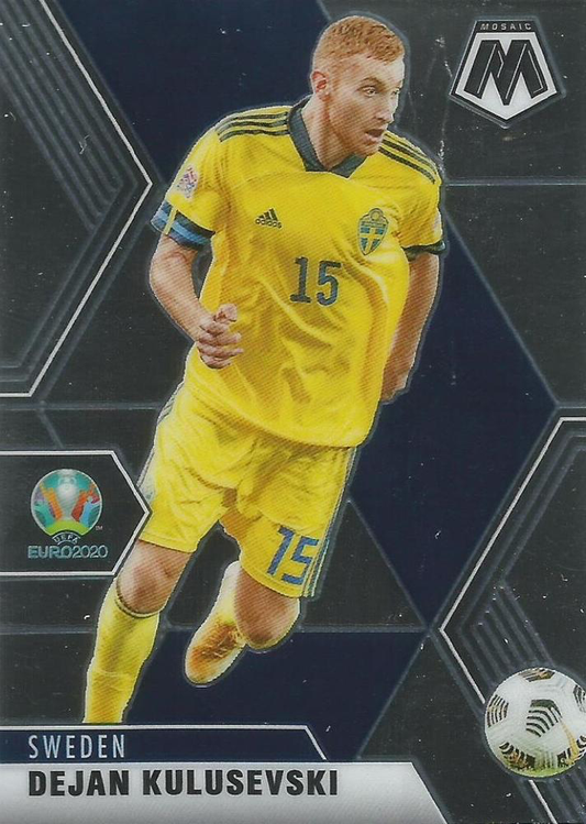 2021 Panini Mosaic UEFA EURO 2020 Dejan Kulusevski #177 Suède