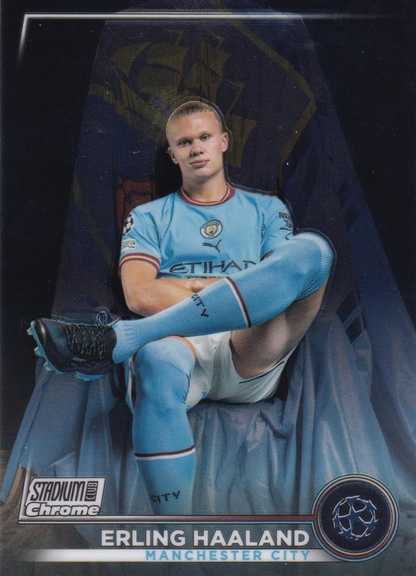2022 Topps Stadium Club Chrome UCC Erling Haaland #92 Manchester City