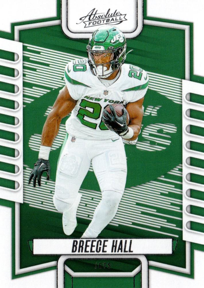 2023 Panini Absolute Breece Hall #38 New York Jets