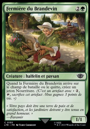 2023 Magic MTG Le Seigneur des Anneaux Fermière du Brandevin LTR #155