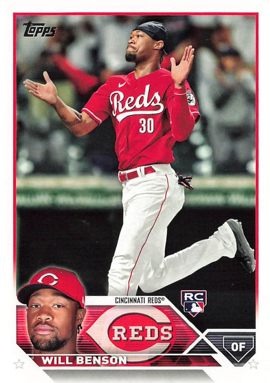 2023 Topps Series 2 Will Benson RC Cincinnati Reds #339