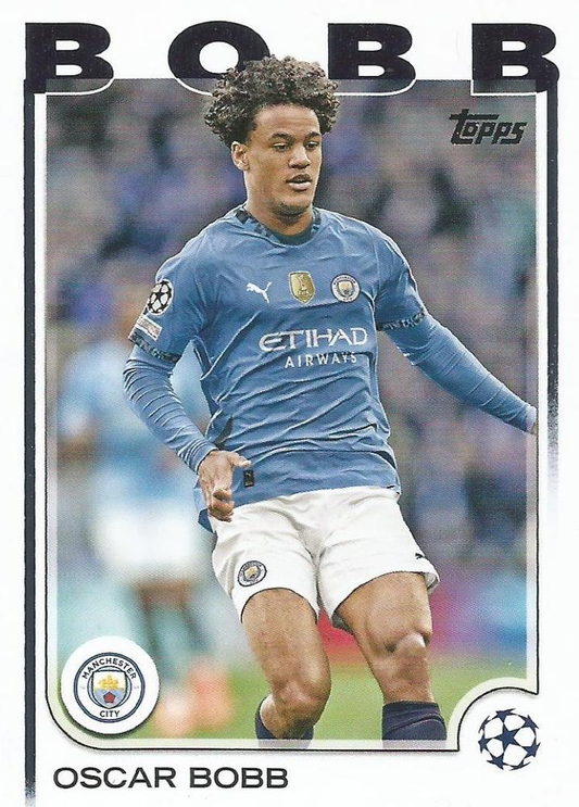 2024 Topps UCC Oscar Bobb #91 Manchester City