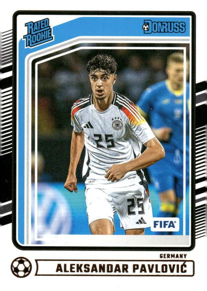 2024 Panini Donruss Aleksandar Pavlovic Rated Rookie RC #191 Germany