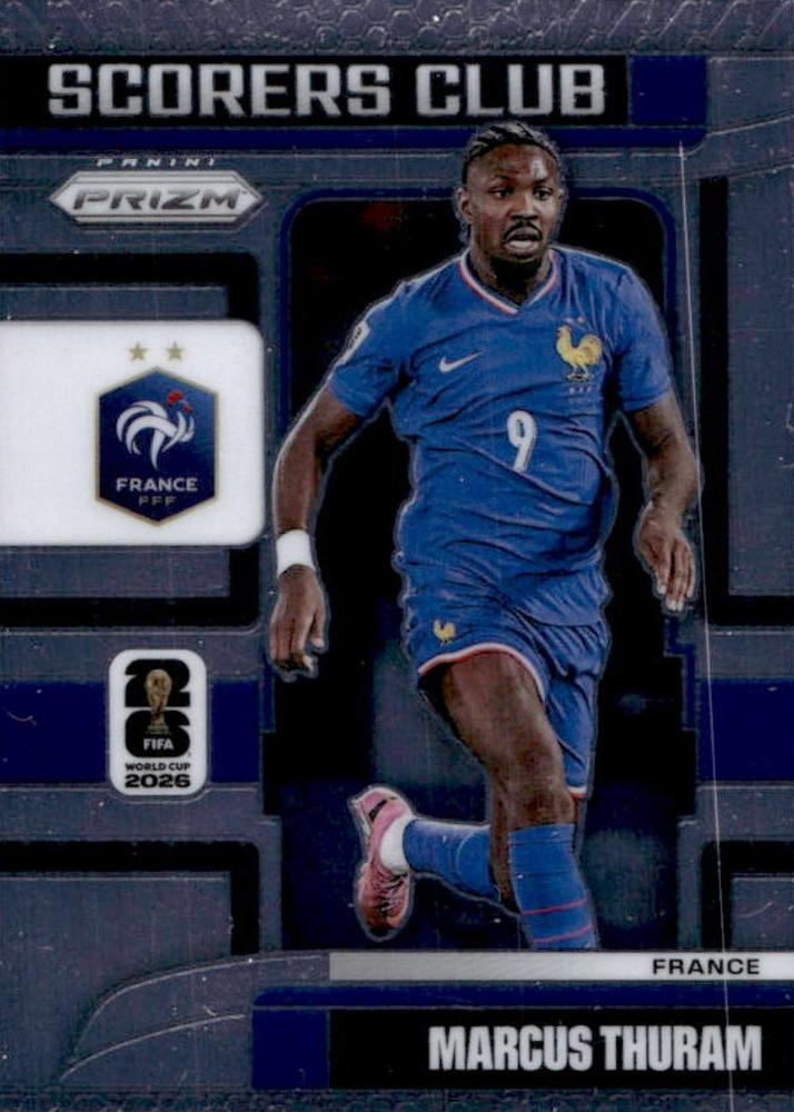 2026 Panini Prizm World Cup Scorers Club Marcus Thuram #3 France