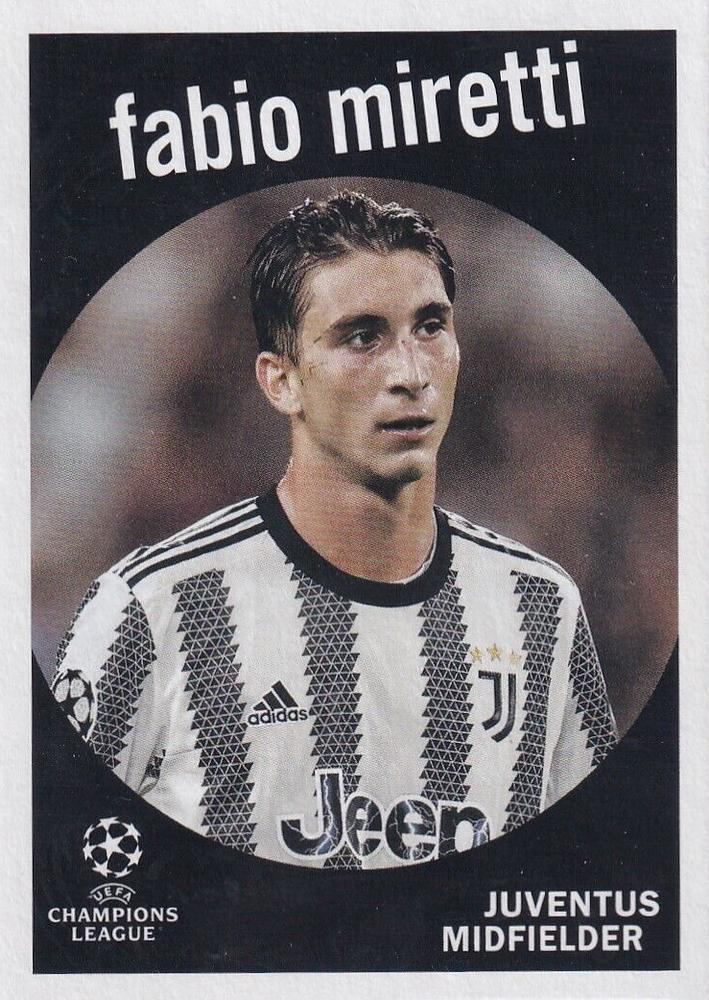 2022 Topps UCC 1959 Fabio Miretti #59-10 Juventus