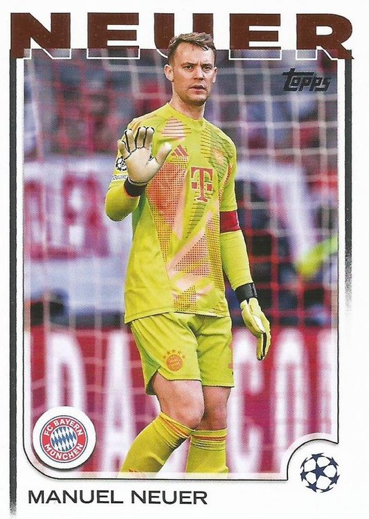2024 Topps UCC Manuel Neuer #101 FC Bayern Munchen