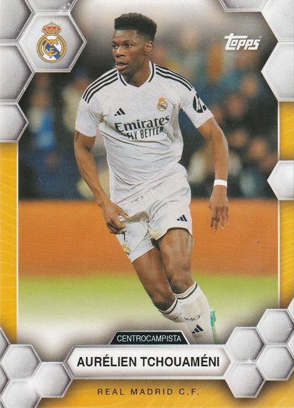 2024 Topps Real Madrid Fan Set Aurélien Tchouaméni #9 Real Madrid CF