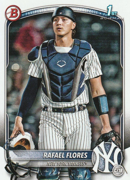 2025 Topps Bowman Prospects Rafael Flores New York Yankees #BP-34