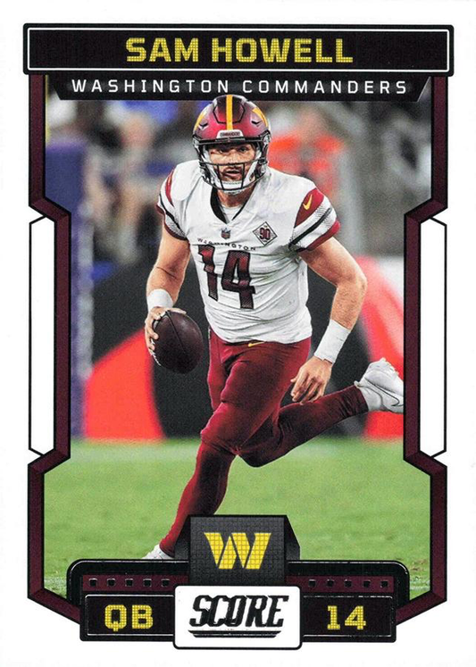 2023 Panini Score Football Sam Howell Washington Commanders #253