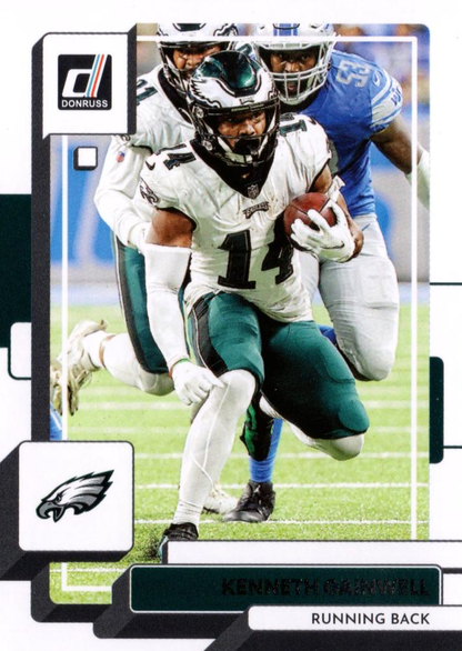 2022 Panini Donruss Kenneth Gainwell #173 Philadelphia Eagles